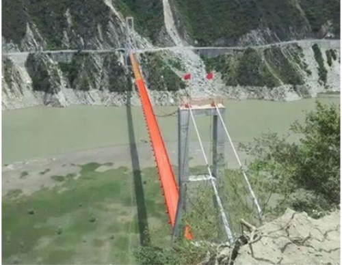 Fuziba suspension bridge, Gansu, Sichuan