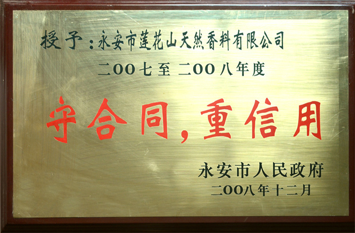 Abide by contract and honor credit Abide by contract and honor credit