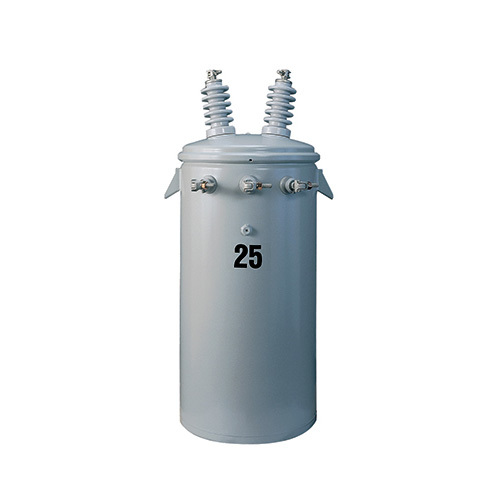 Pole-mounted transformer Pole-mounted transformer