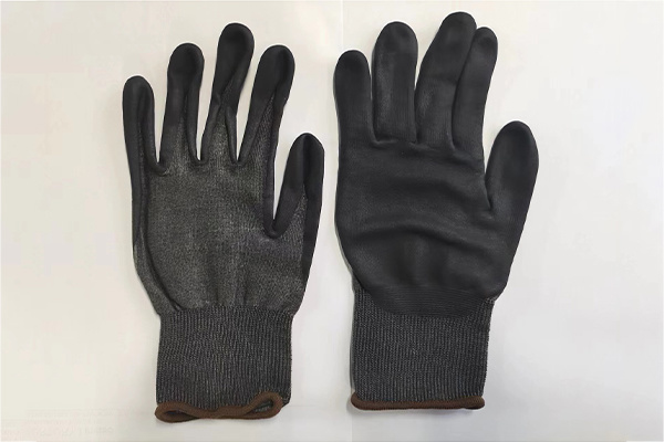 18G/21G cut resistant A3 nitrile foam glove