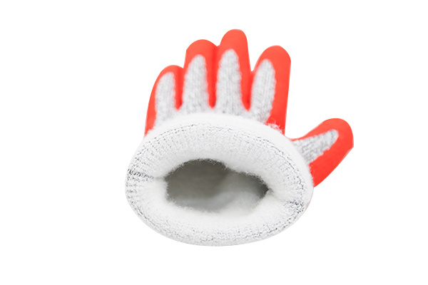 GFT001 10-gauge HPPE + acrylic terry palm-nitrile-coated cut resistant warm gloves