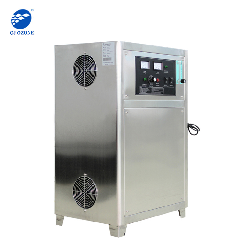 10g/h oxygen feeding ozone generator for drinking water treatment