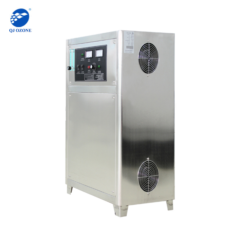 10g/h oxygen feeding ozone generator for drinking water treatment