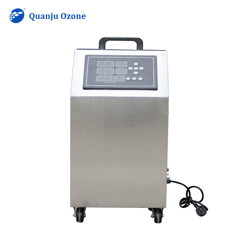 5g ozone anion car purifier with portable design
