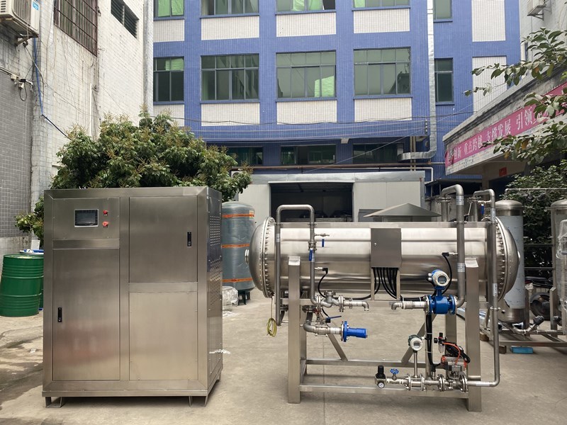 2000g oxygen feeding ozone generator for wastewater treatment