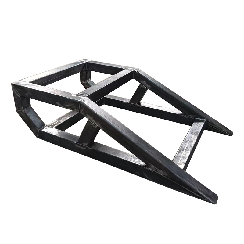 Special steel coil column anti running fixing bracket for truck trailers