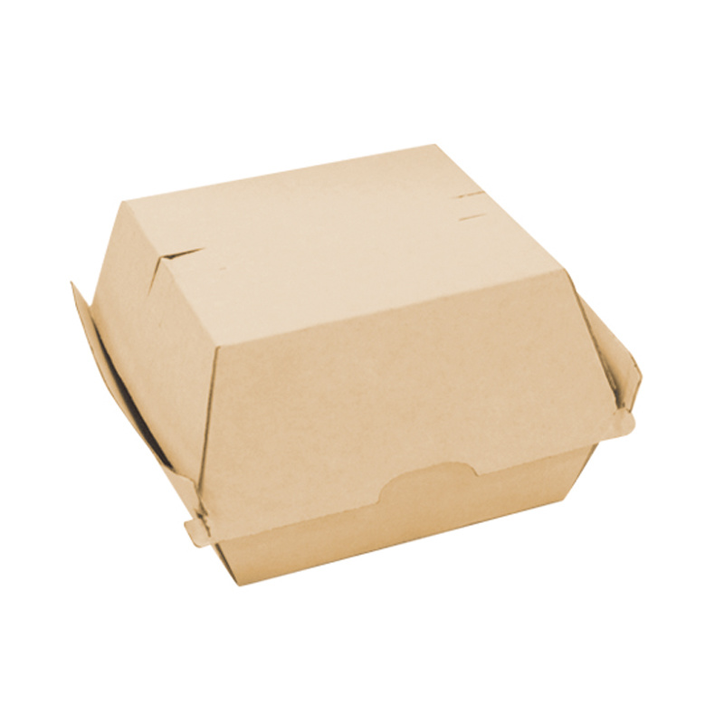 F-Flute hamburger boxes 113x111x100mm