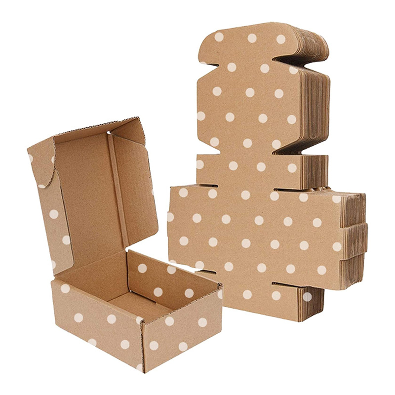 Brown gift boxes