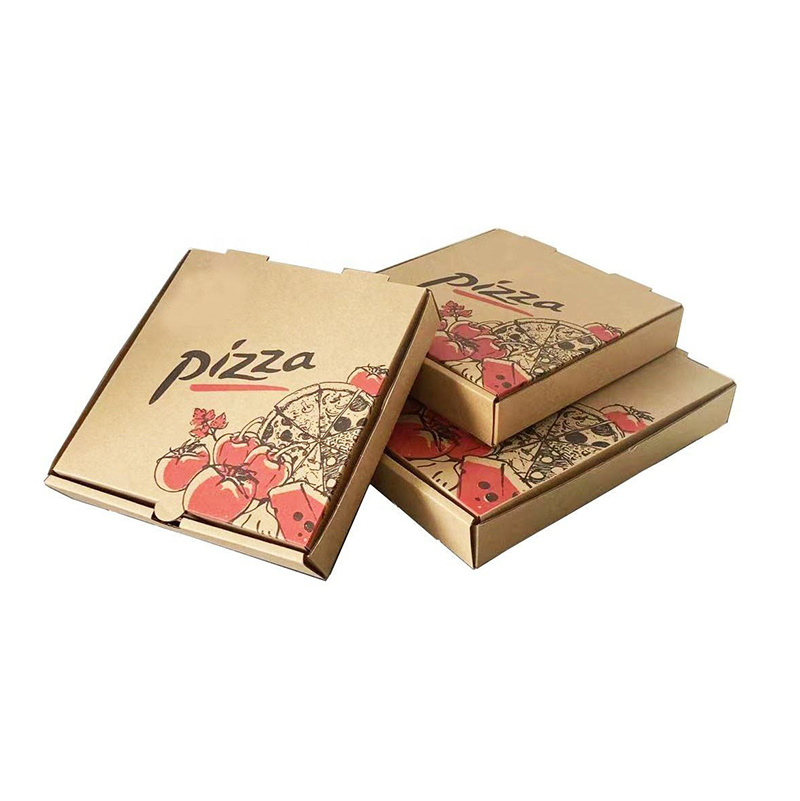 Flexo print pizza boxes