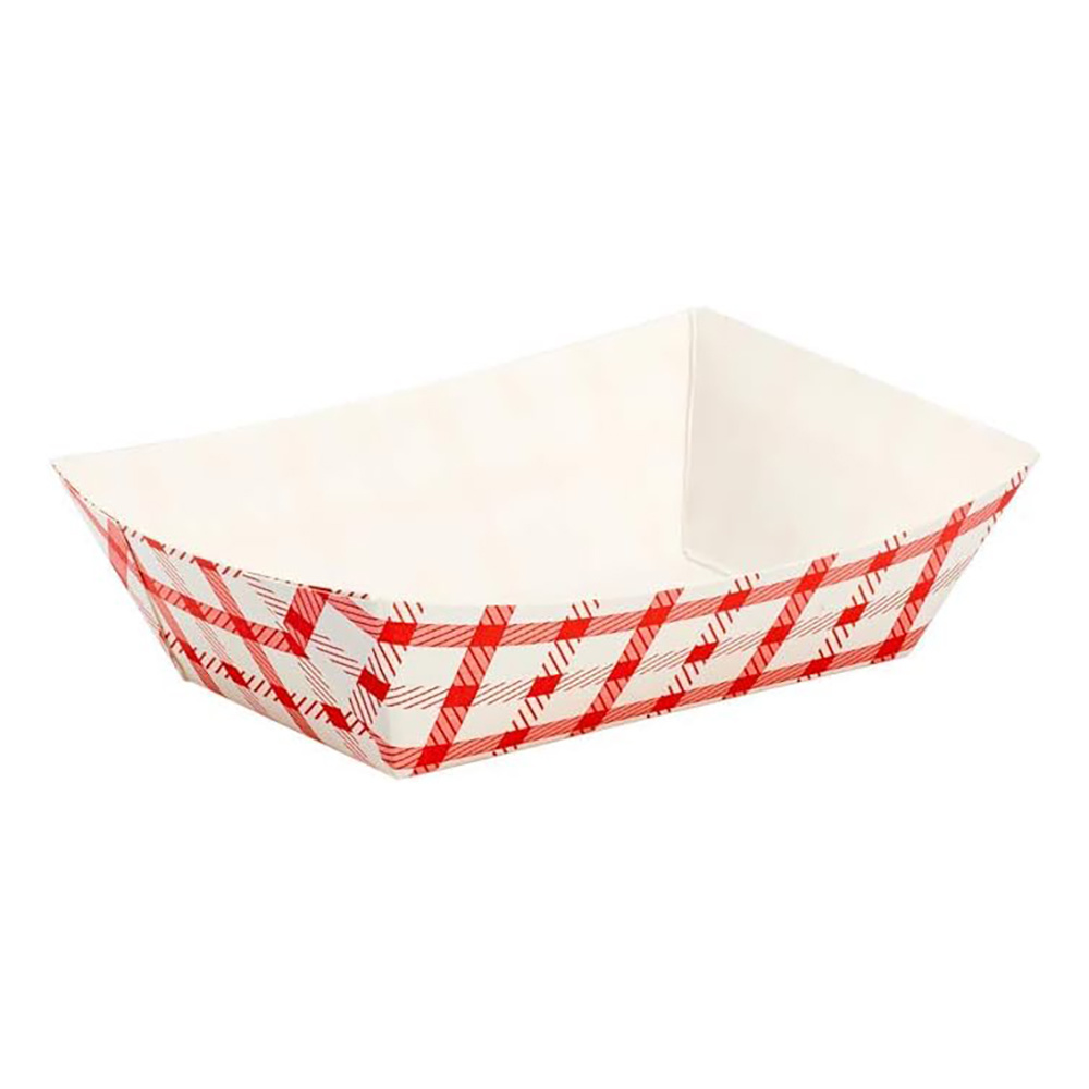 Paper Food Boat Trays 90x55x35mm