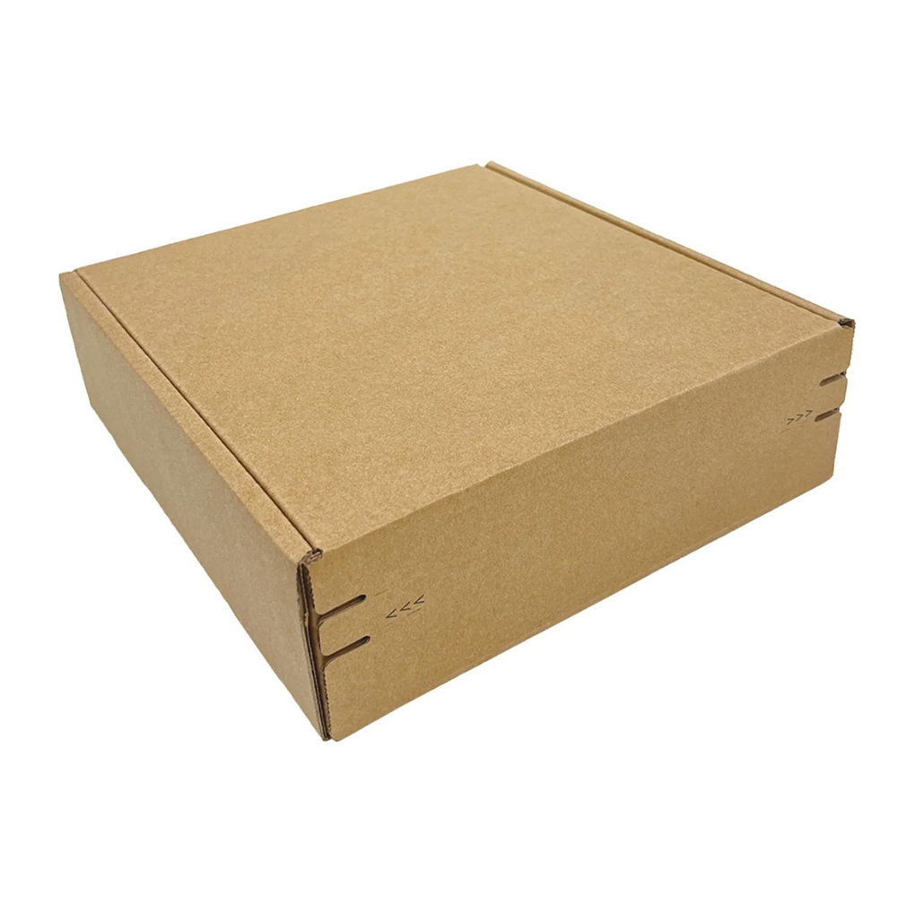Corrugated paper mailer boxes self-seal tape