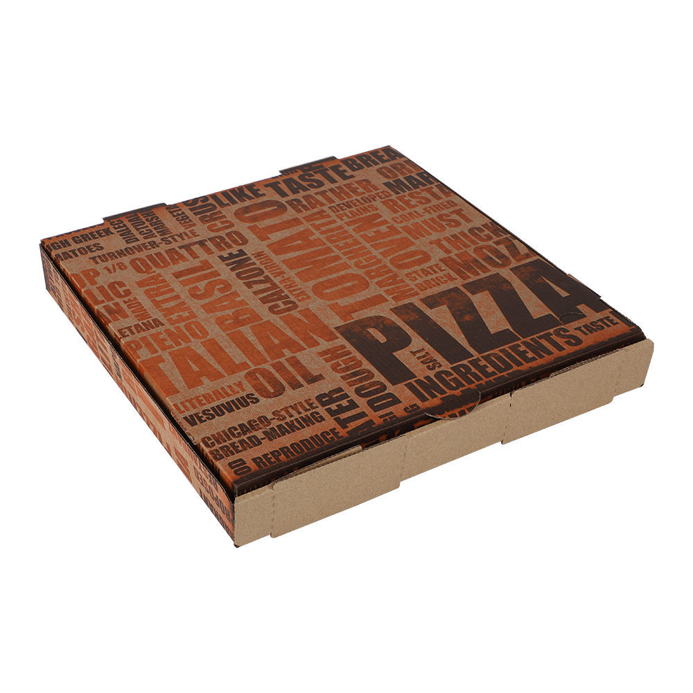 Flexo print pizza boxes