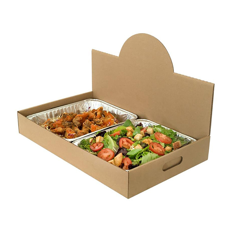kraft Corrugated Full Pan Catering Box