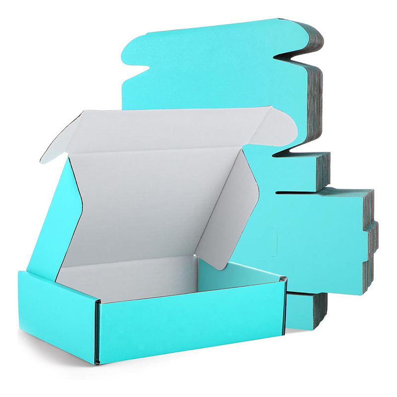 Blue gift boxes