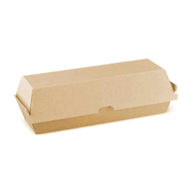 F-Flute hamburger boxes 208x70x75mm
