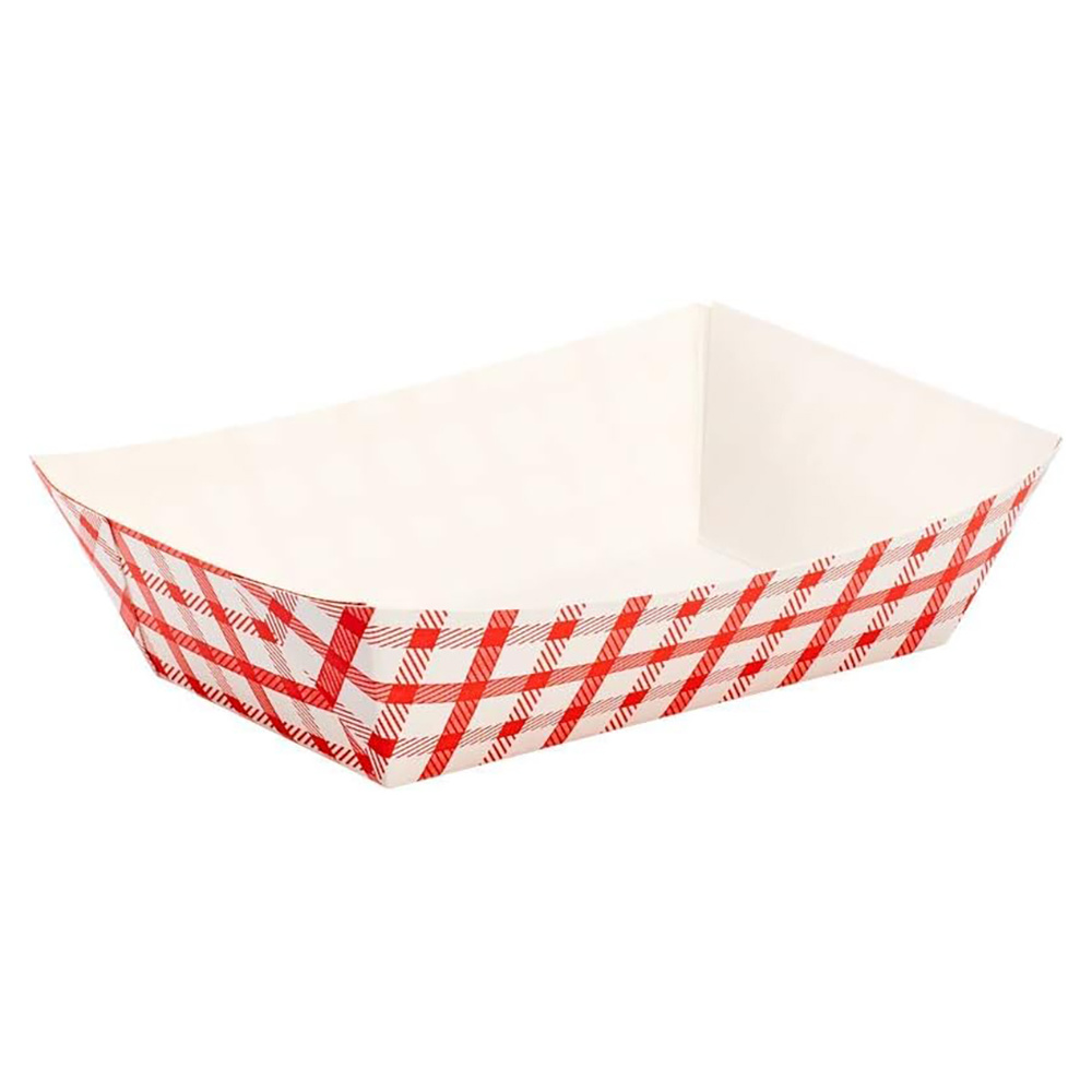 Paper Food Boat Trays 140x85x55mm