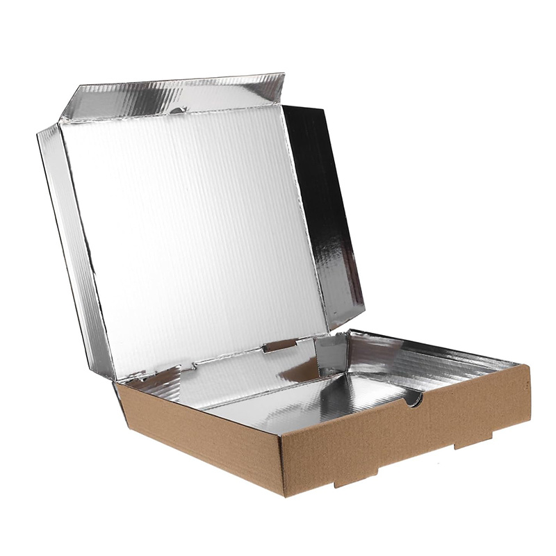 Aluminum pizza boxes