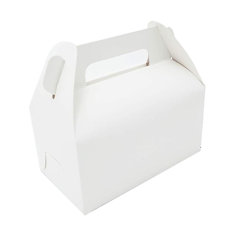 White Gable Handle Boxes