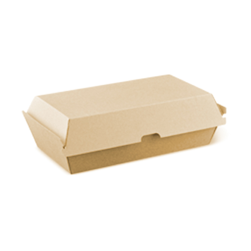 F-Flute hamburger boxes 204x106x96mm