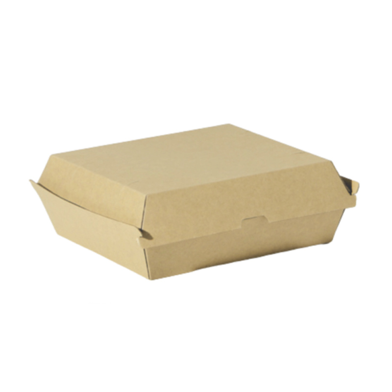 F-Flute hamburger boxes 178x160x75mm