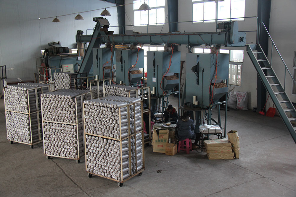 Mechanization bacterium rod production line