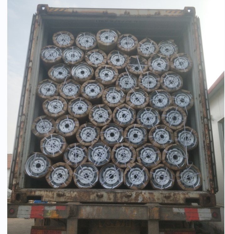 Trailer steel rims