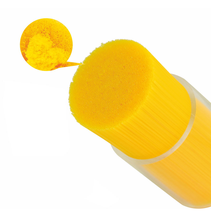 Shaped brush wire