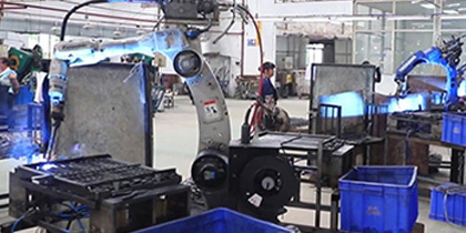 Robot arm welding