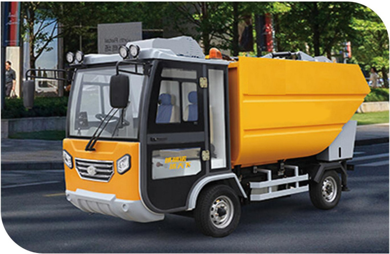 電動自裝卸垃圾車