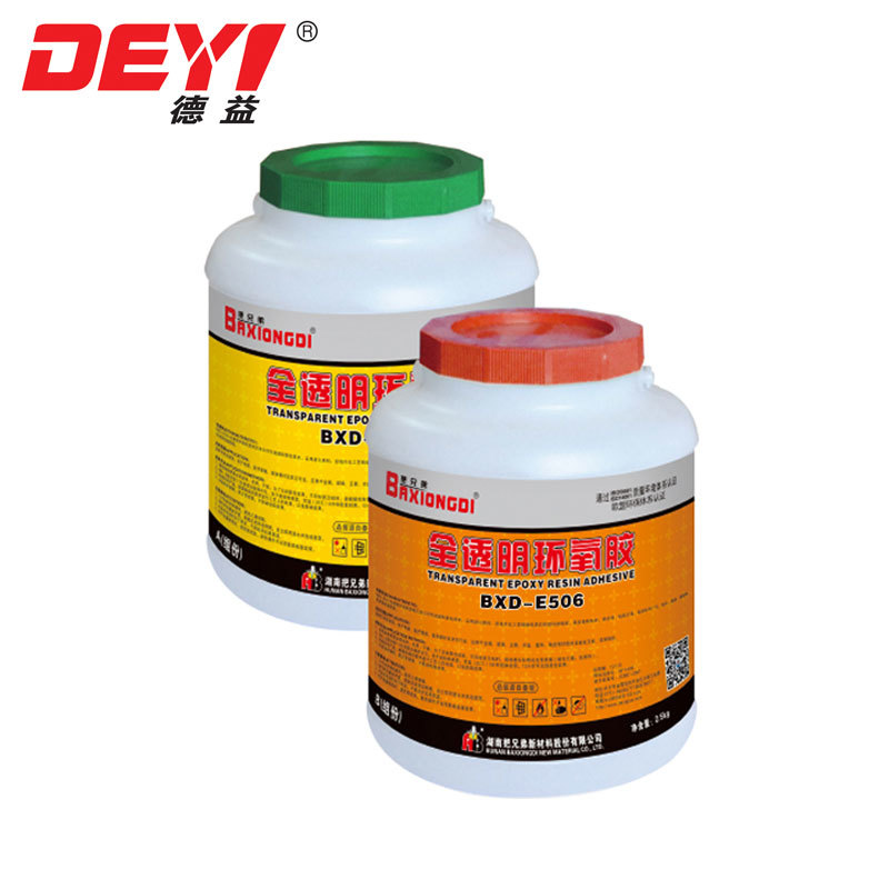 quality 5-MINUTE CLEAR EPOXY RESIN AB ADHESIVE