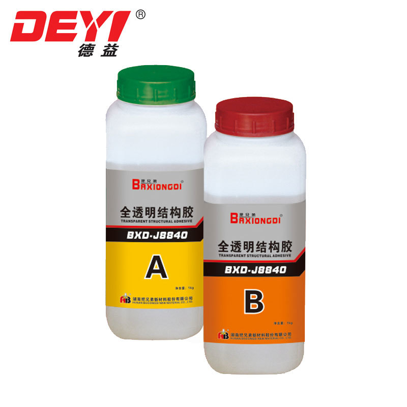 TRANSPARENT STRUCTURAL ADHESIVE