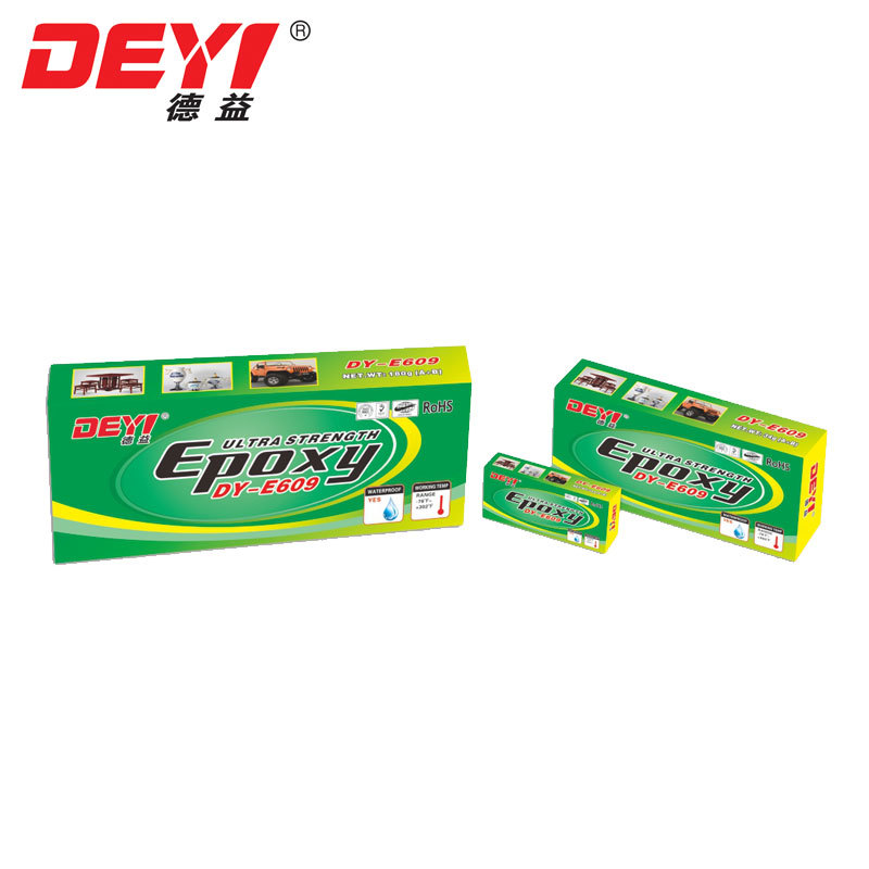 DY-E609 ULTRA STRENGTH EPOXY ADHESIVE (BOXES)