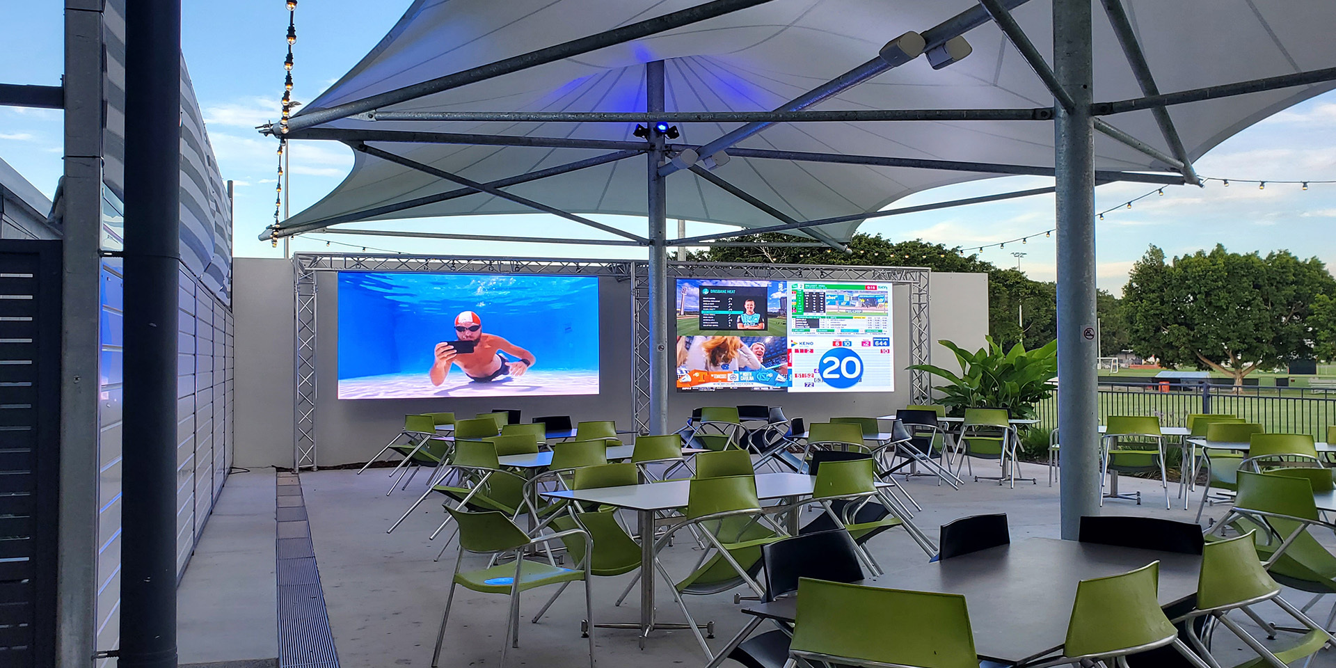 OF P2.5 Sport Screen for Venue application HD Resolution