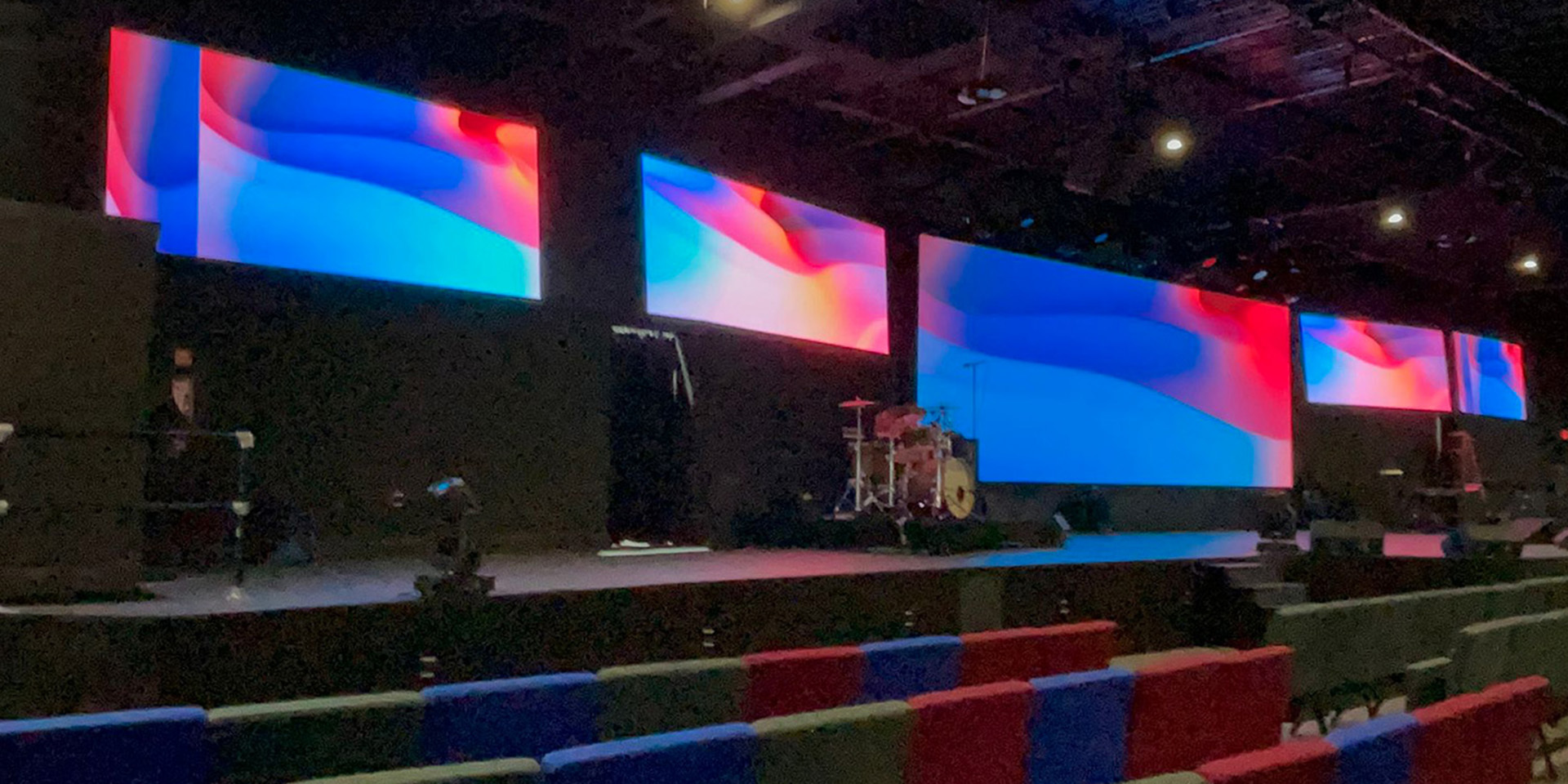 Church LED Screen with LEDventure X Plus Series