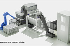 Waste tire treatment system
