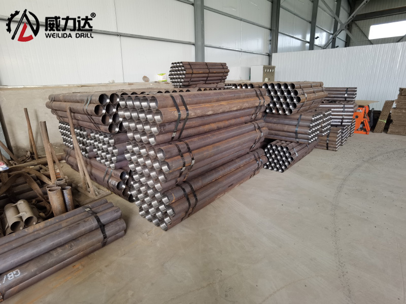 Casing-round pipe