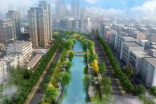 济南工商河开埠文化风貌带综合开发