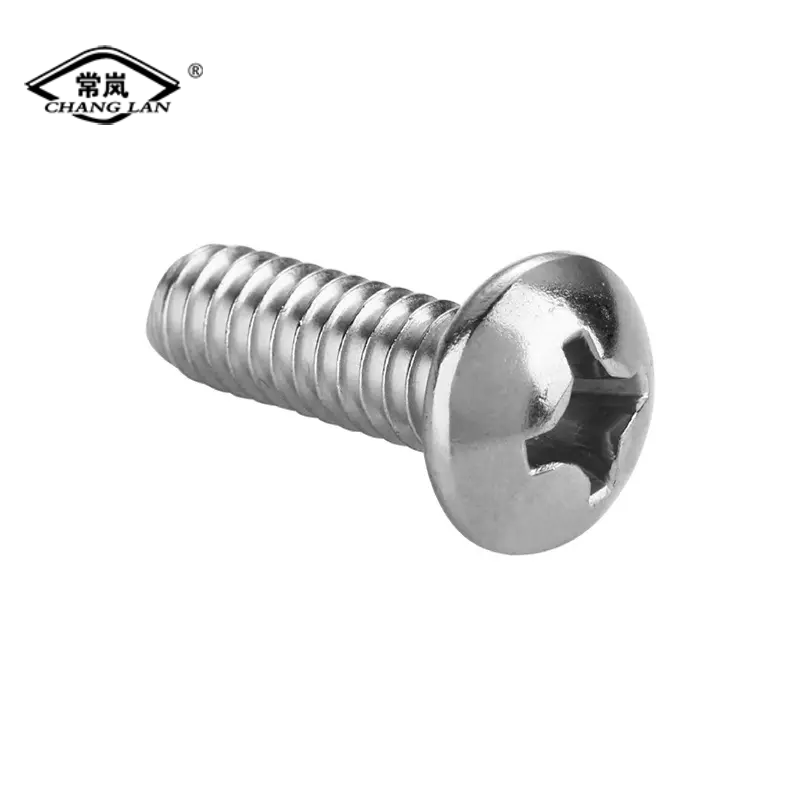 DIN 7985 Slotted/Cross  Recessed Round Head Screw   Slotted Cross Small Bolts
