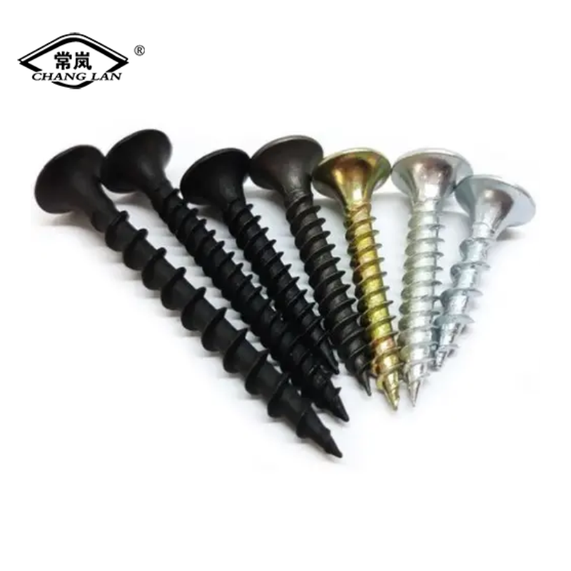 Self Tapping Screw Fine/Coarse Thread Black Phosphate Bugle Head Drywall Screws Phillips Head Self Tapping Screws