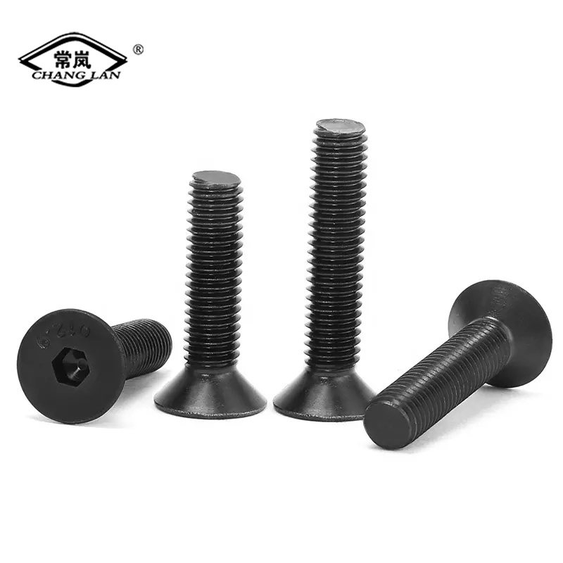 Hexagon socket bolts with countersunk head DIN912