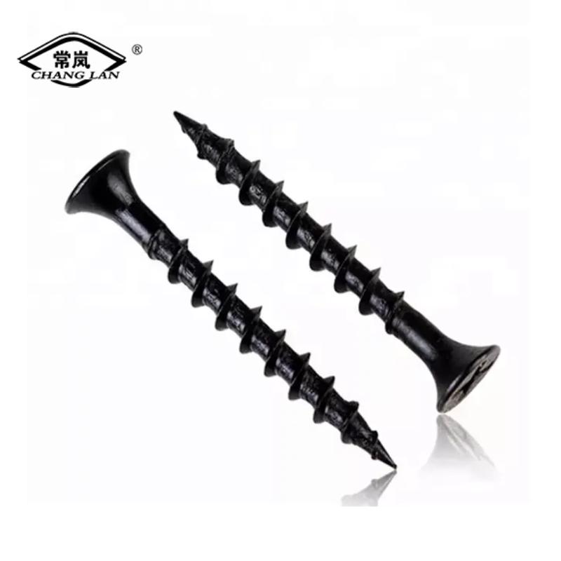 Galvanized drywall screw black drywall screw