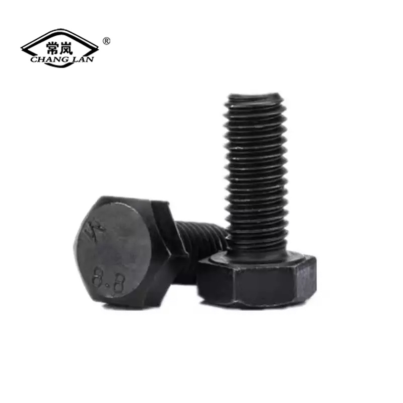 Grade 8.8 10.9 DIN933 DIN931 High Strength Hot Dip Galvanized Hex Bolts And Nuts