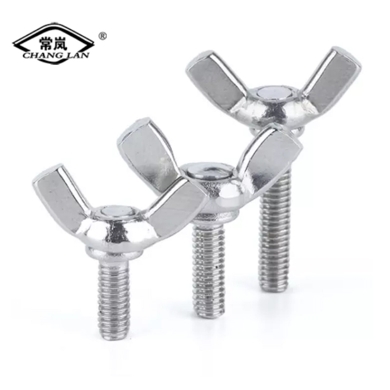 Wing bolt Carbon steel/Stainless Galvanized DIN316 Butterfly bolts
