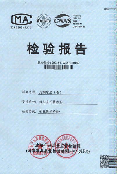 产品检测报告1