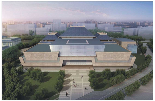 湖北省博物館三期擴建項目文物展覽大樓鋼結構工程