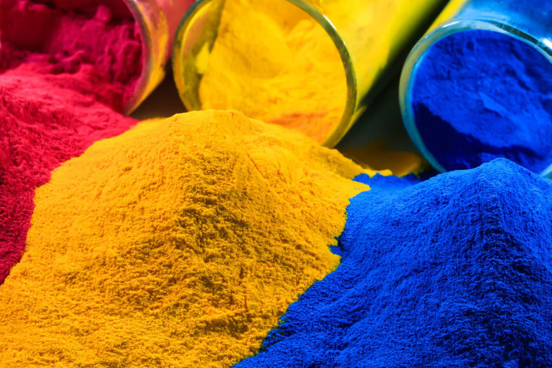 What is the function of zinc oxide in powder coatings?