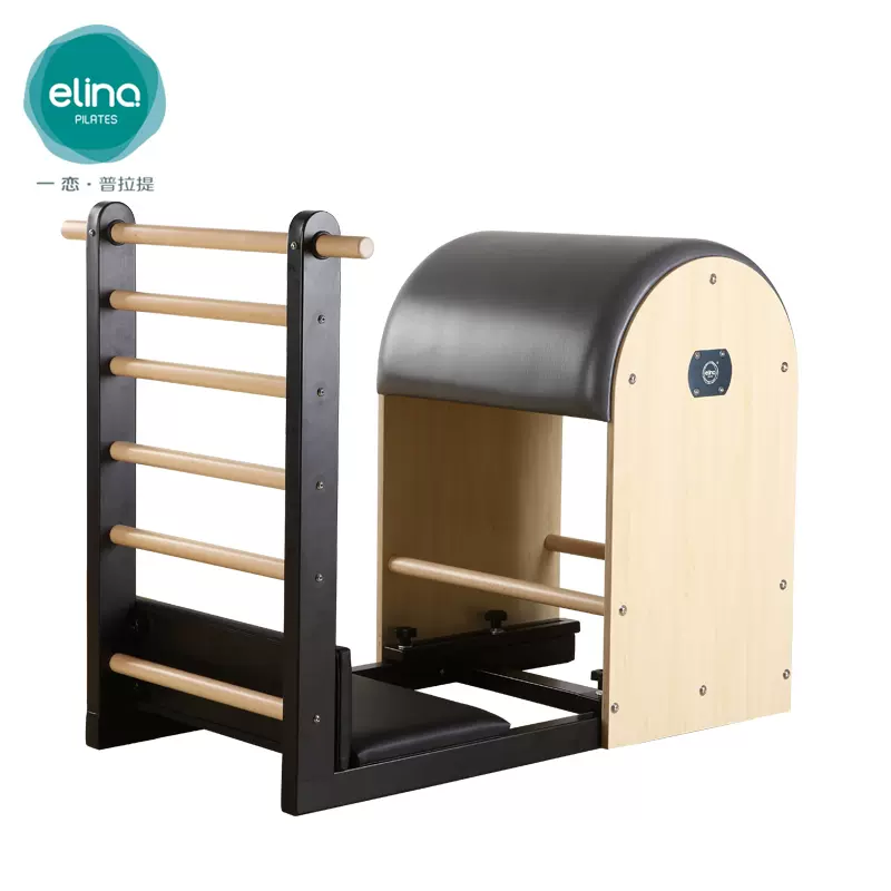 E35 White Maple Wooden Ladder Barrel Yoga Fitness Exercise Training Equipment