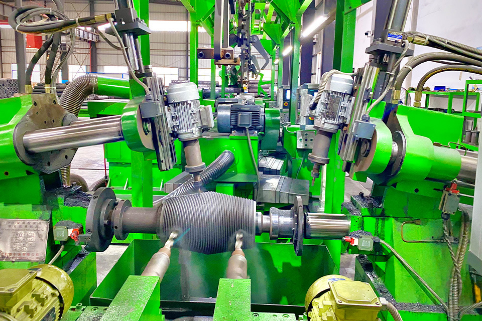 Process flow of graphite electrode