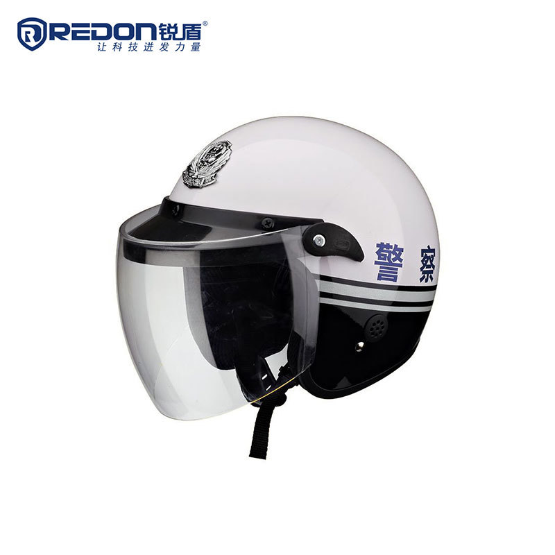 Police motorcycle helmet