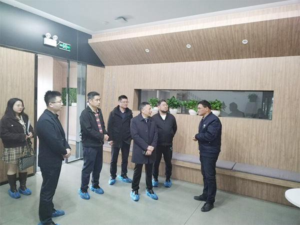 重慶大學(xué)溧陽智慧城市研究院一行調(diào)研公司